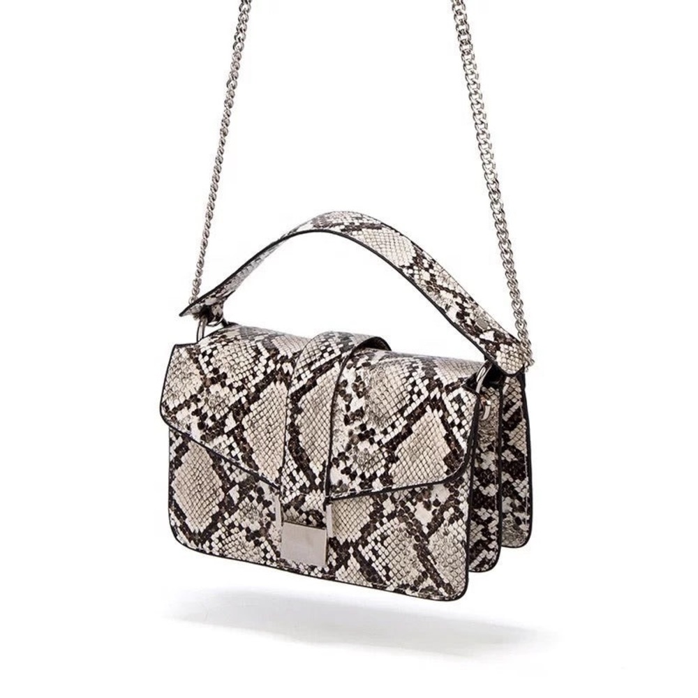 Slithering Python Handbag (Gray) - Picture 2 of 2